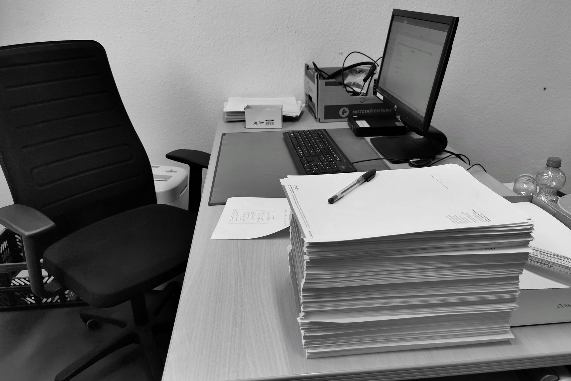 entrepreneur bureau démarrage