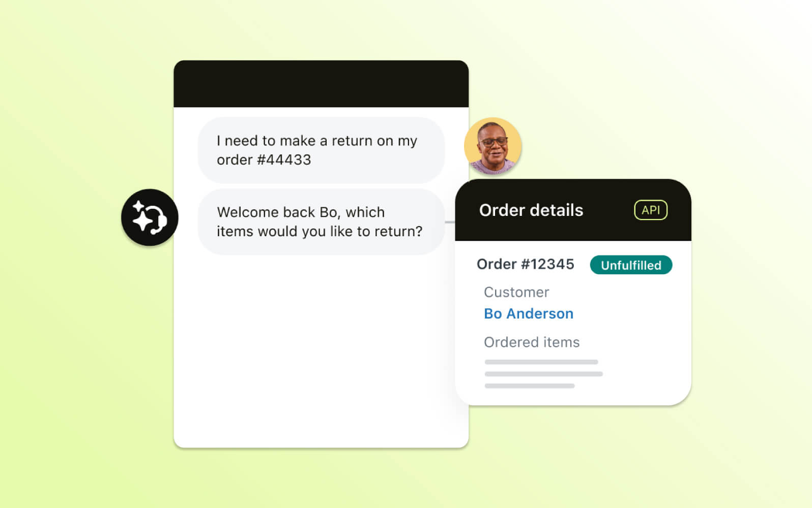 Illustration pour chatbot ia